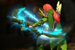 Открыть - Windranger Custom Blue Immortal Bow для Windranger